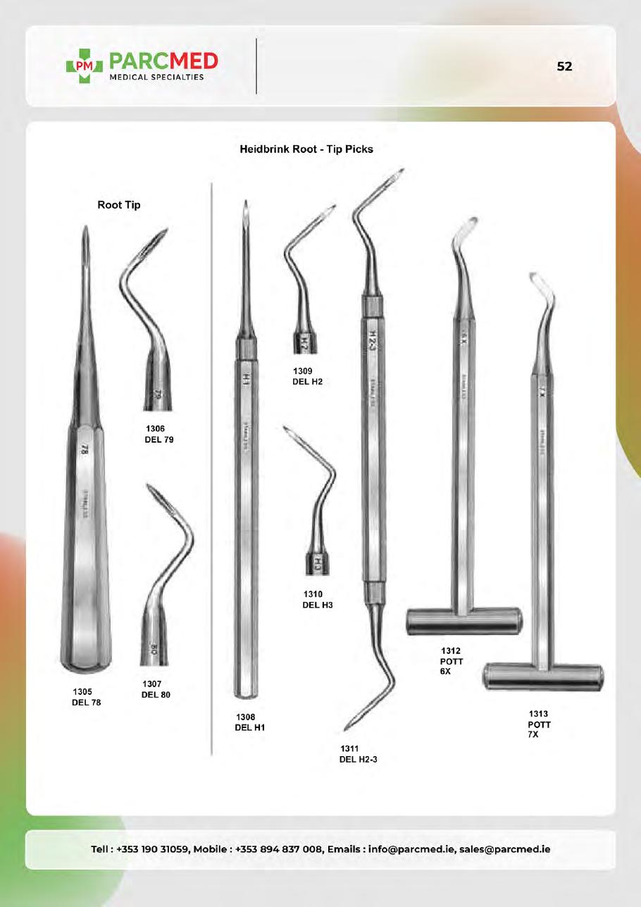 Root Elevators - Catalogue Page 51