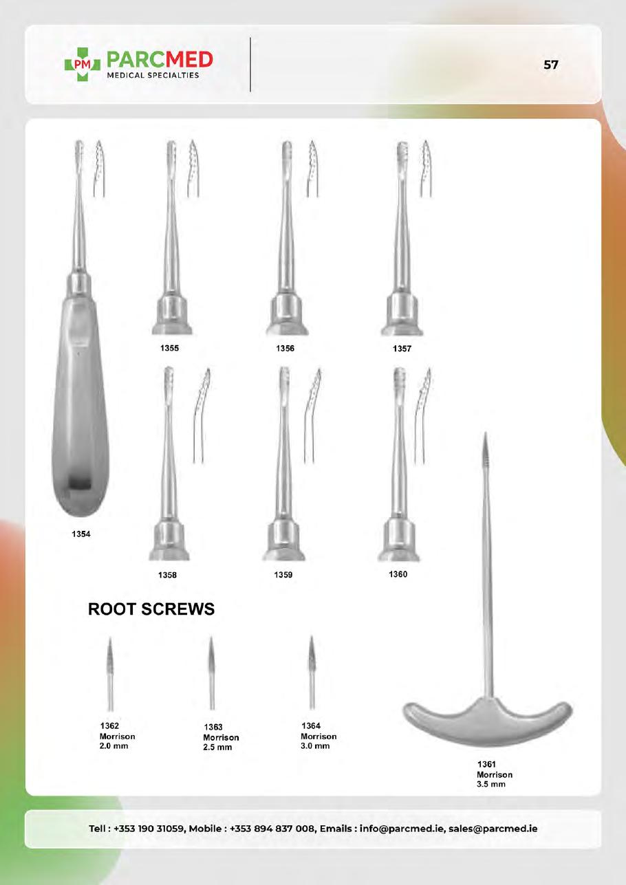 Root Elevators - Catalogue Page 56