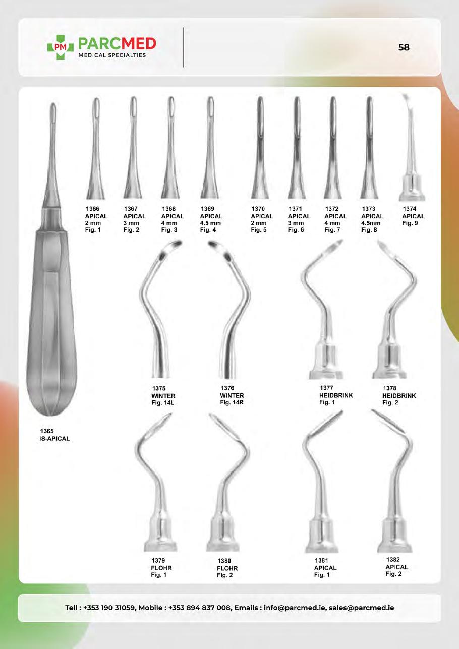 Root Elevators - Catalogue Page 57