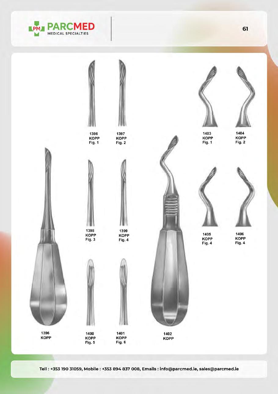 Root Elevators - Catalogue Page 60
