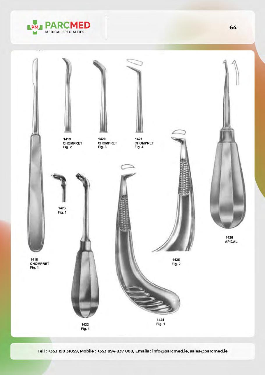 Root Elevators - Catalogue Page 63