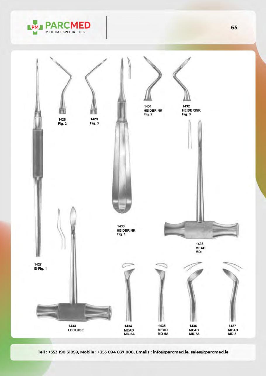 Root Elevators - Catalogue Page 64