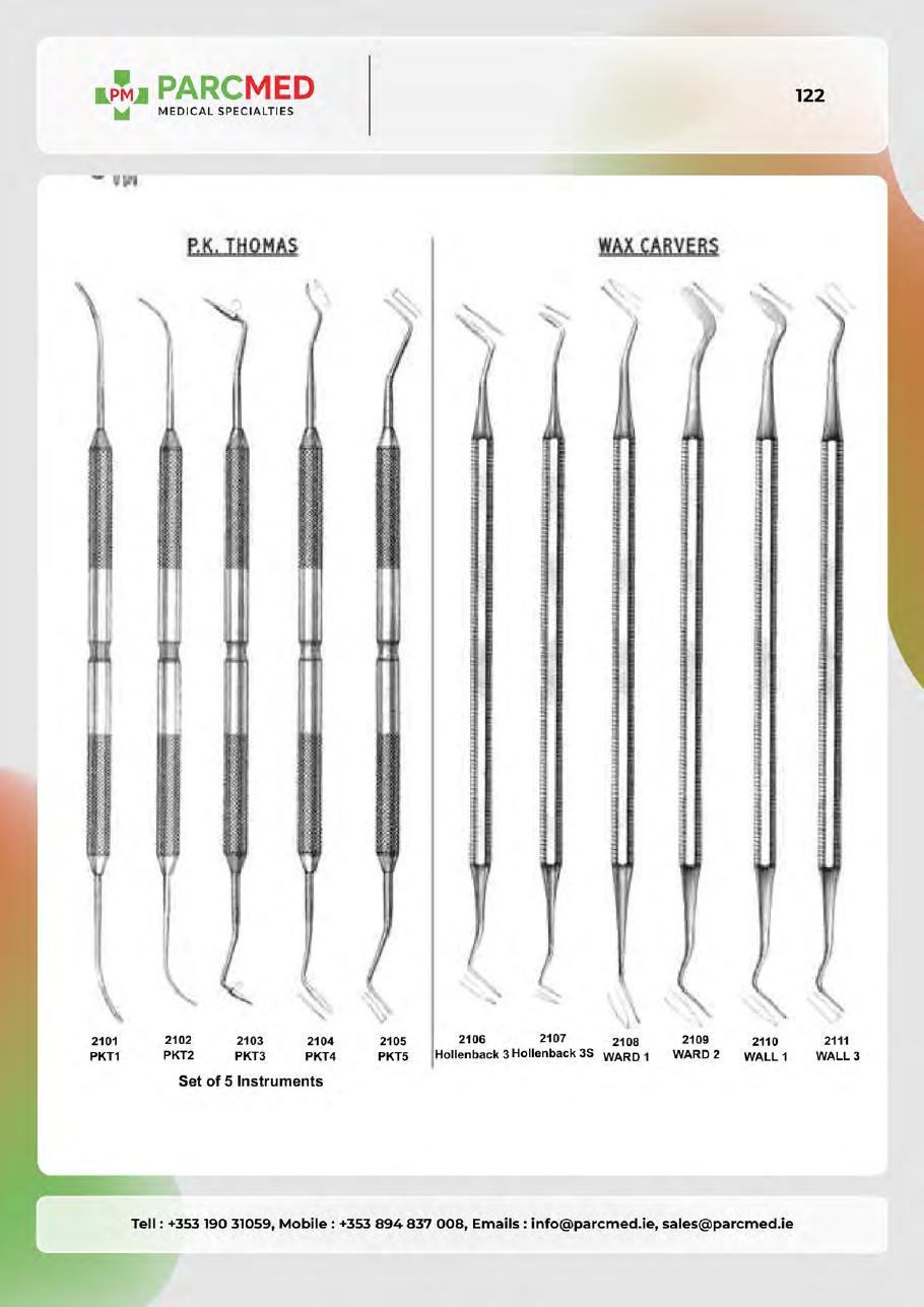 Spatulas & Cement Spatulas - Catalogue Page 122