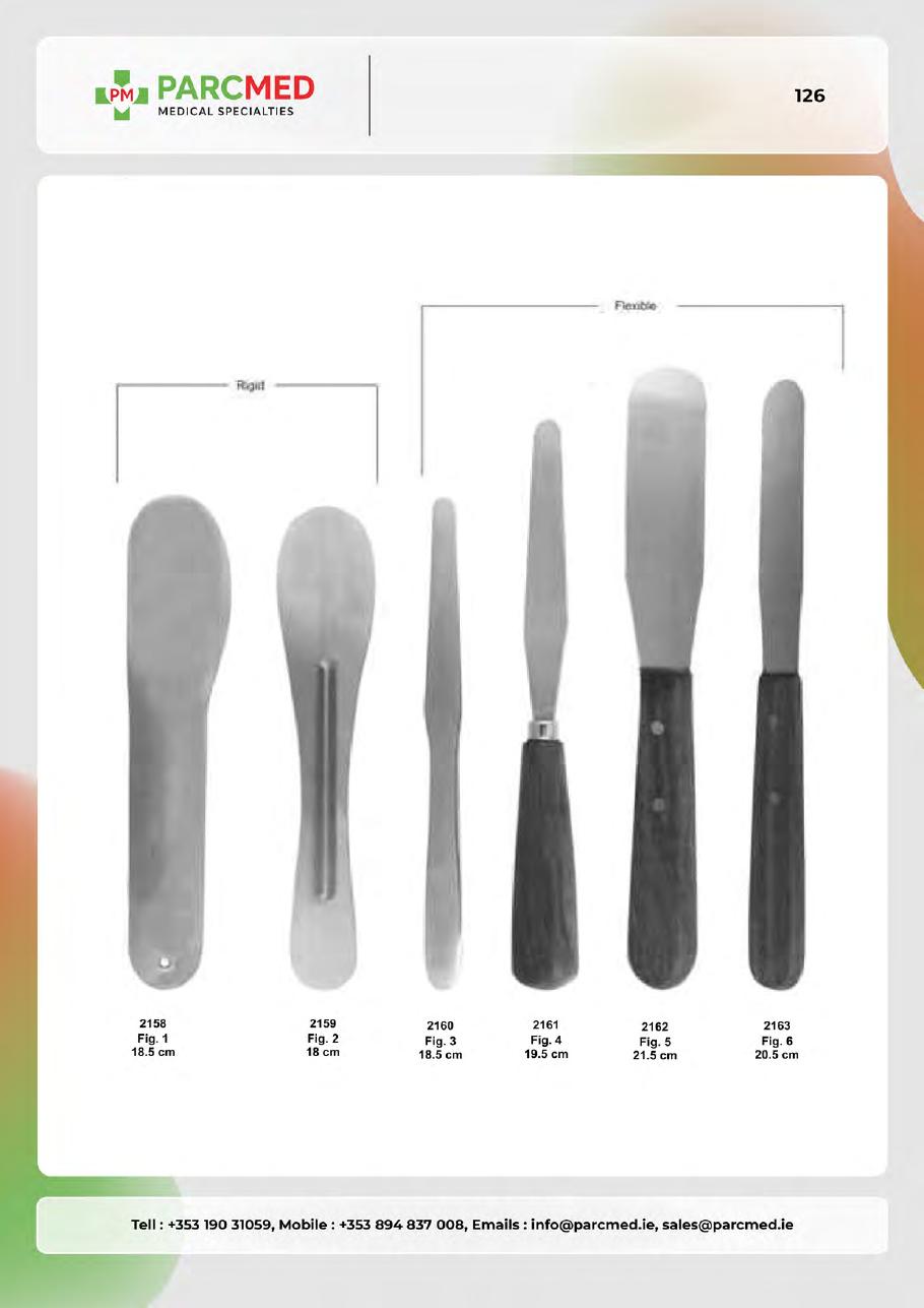 Files, Hoes, Knives, Wax & Plaster Knives - Catalogue Page 126