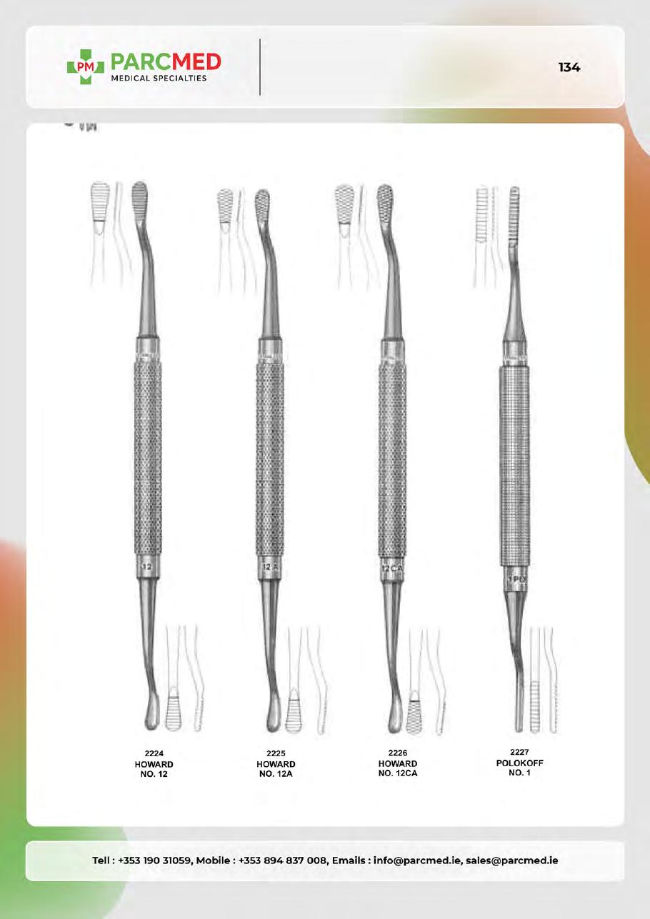 Crown Removers & Crown Instruments - Catalogue Page 134
