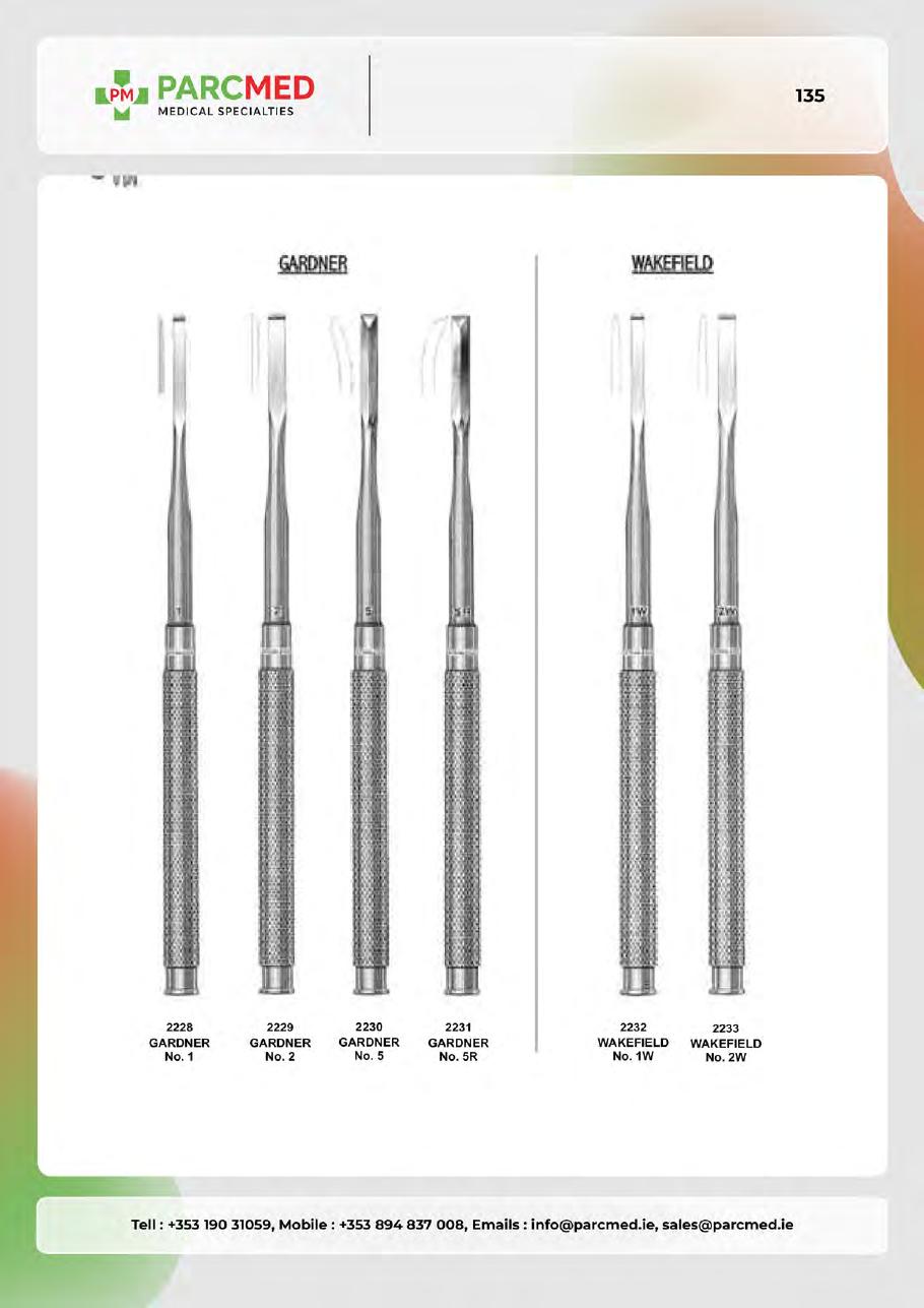 Crown Removers & Crown Instruments - Catalogue Page 135