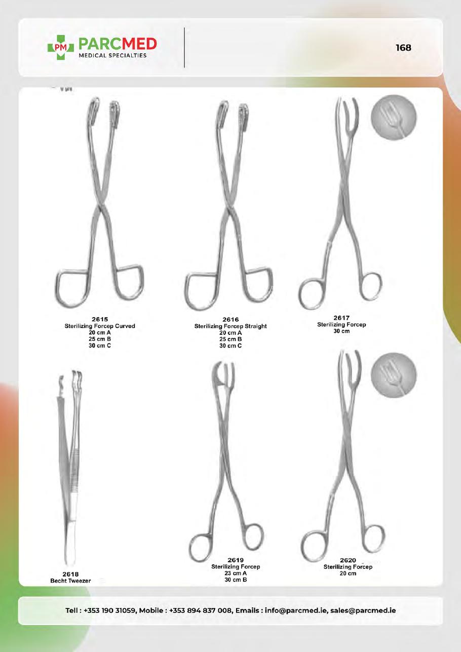 Orthodontic Pliers, Cutters & Rongeurs - Catalogue Page 168