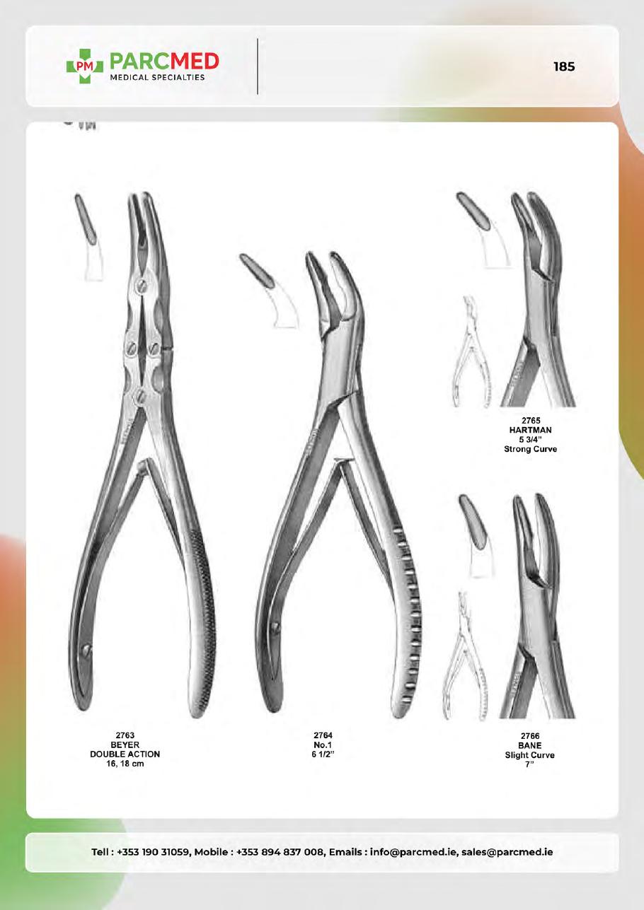 Needle Holders, Scissors & Micro Surgery Set - Catalogue Page 185