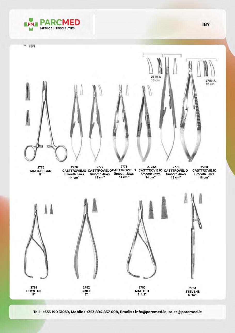 Impression Trays - Catalogue Page 187