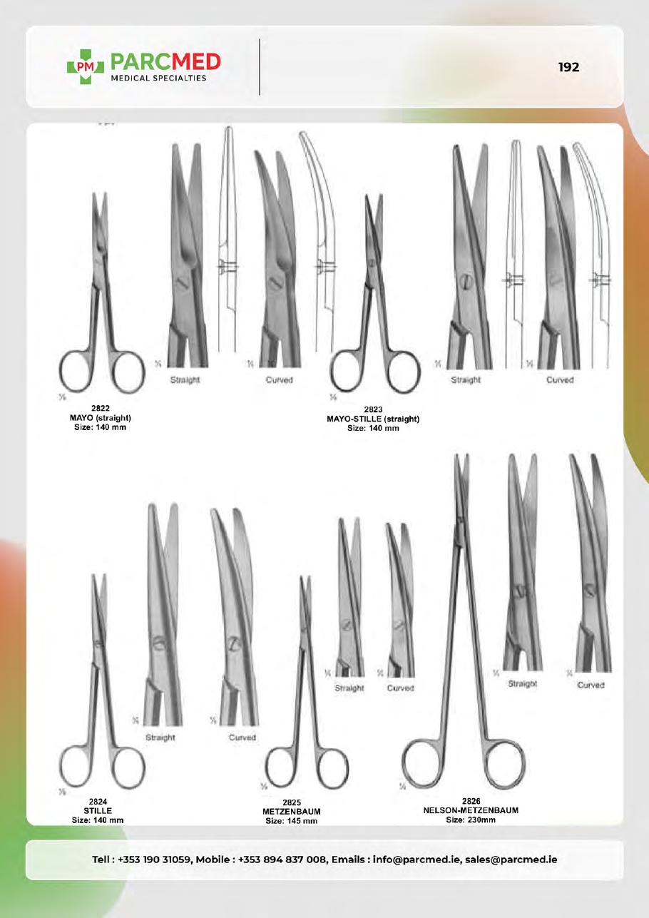 Impression Trays - Catalogue Page 192