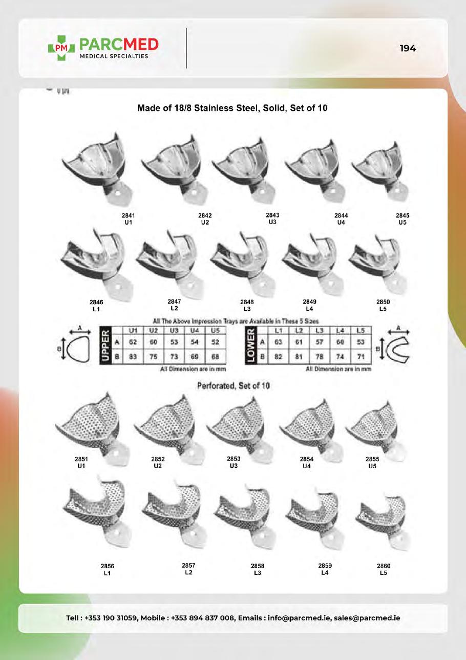 Articulators & Hollow Wares - Catalogue Page 194