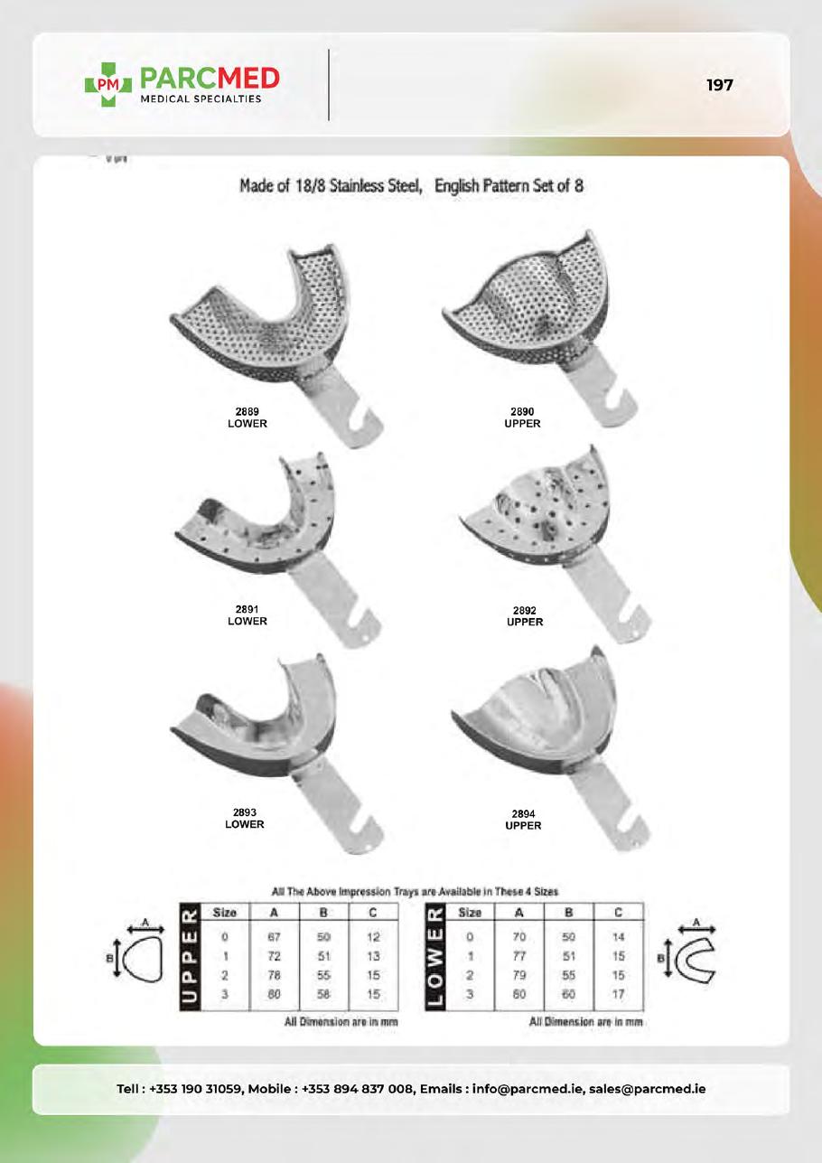 Articulators & Hollow Wares - Catalogue Page 197