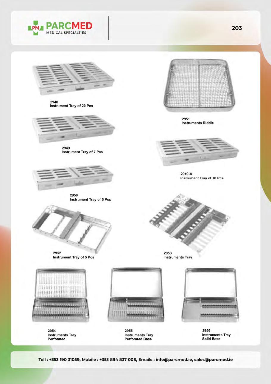 Tungsten Carbide Scissors, Forceps, Needle Holders & Wire Cutters - Catalogue Page 203