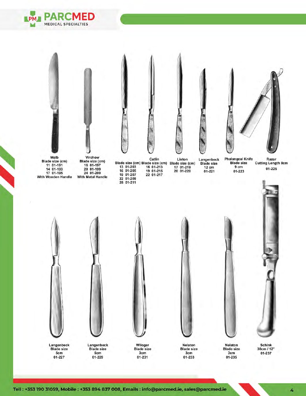 Scalpels - Catalogue Page 4