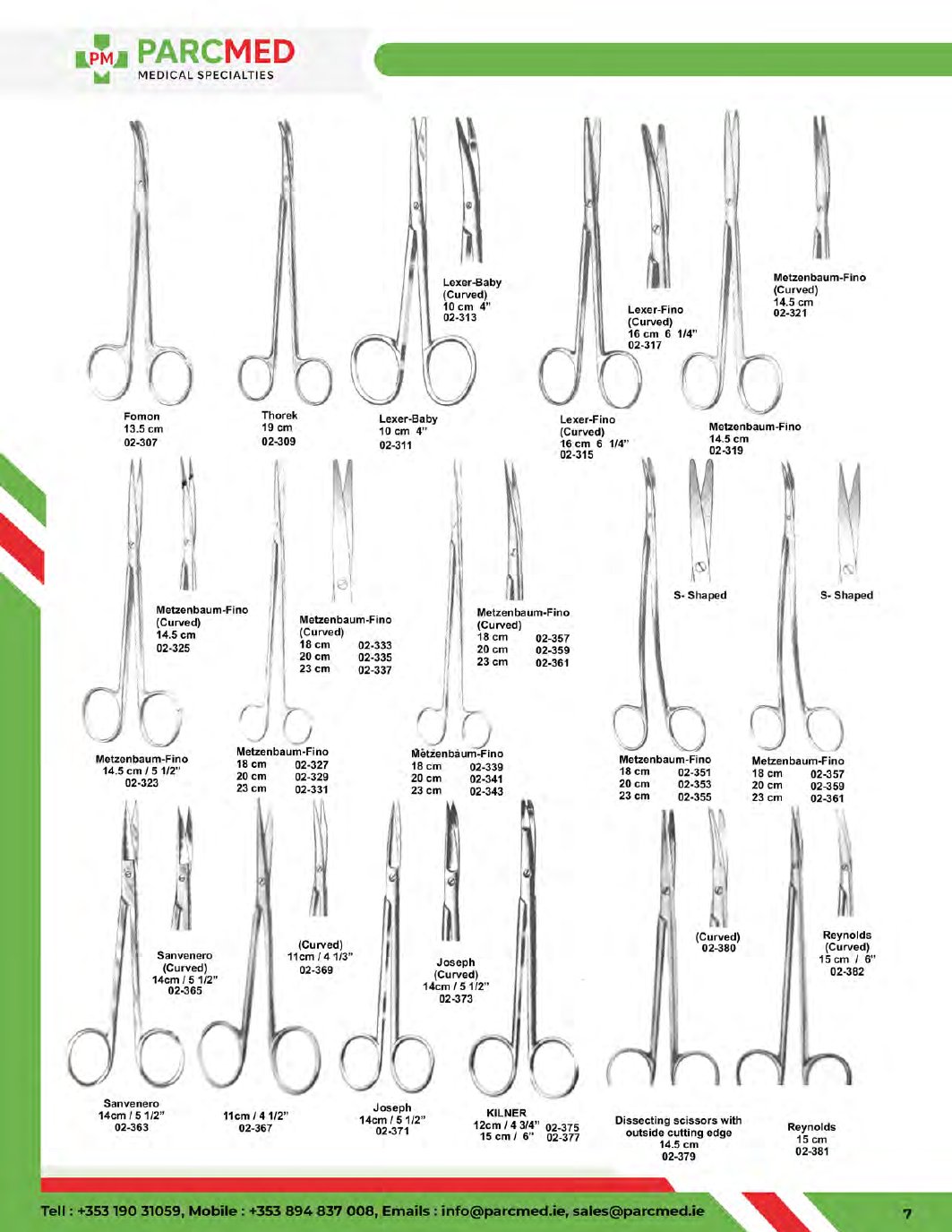 Scissors - Catalogue Page 7