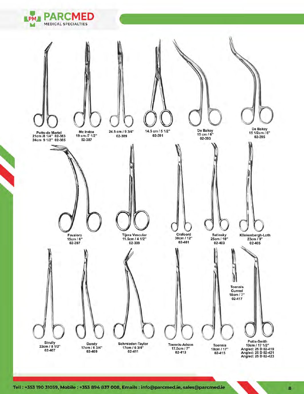 Scissors - Catalogue Page 8