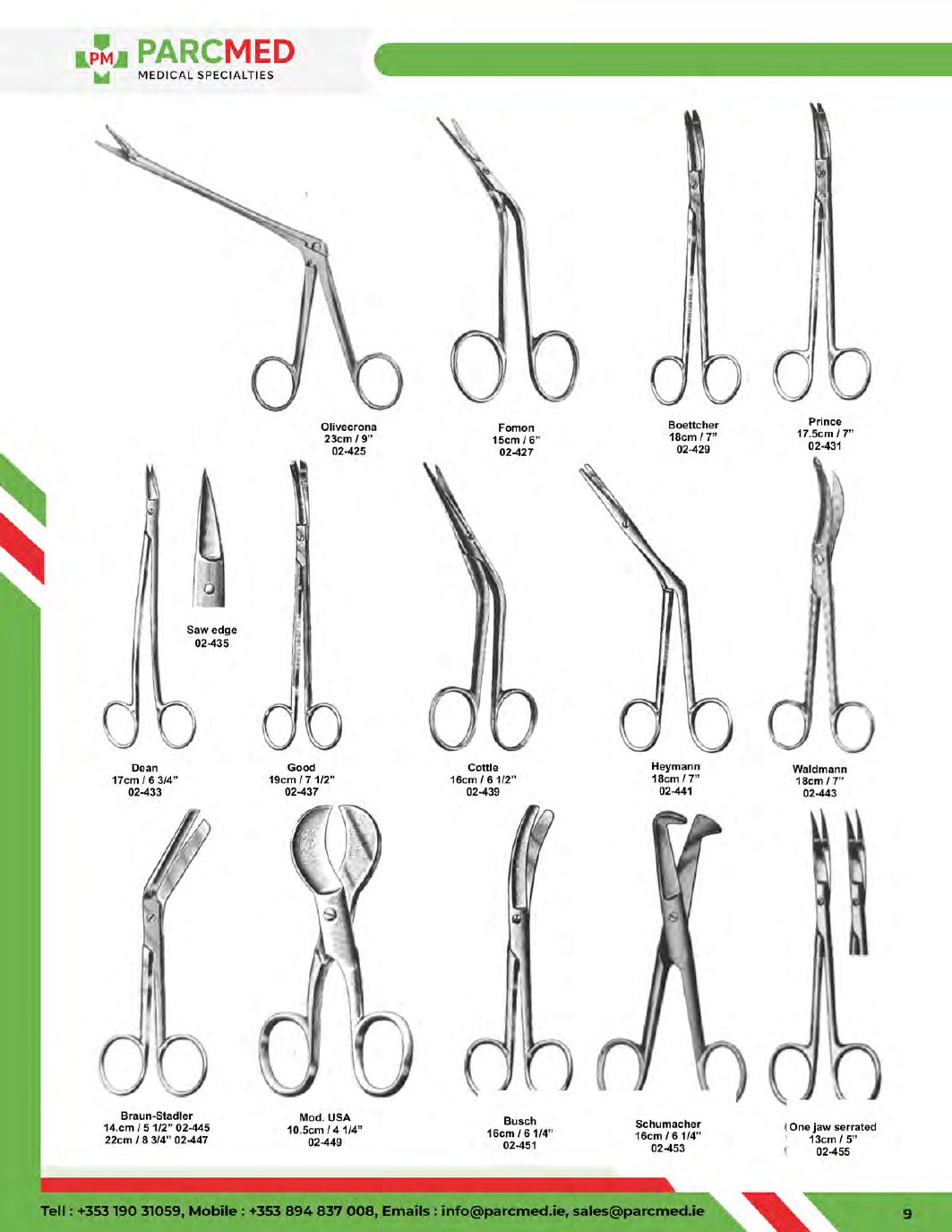 Scissors - Catalogue Page 9