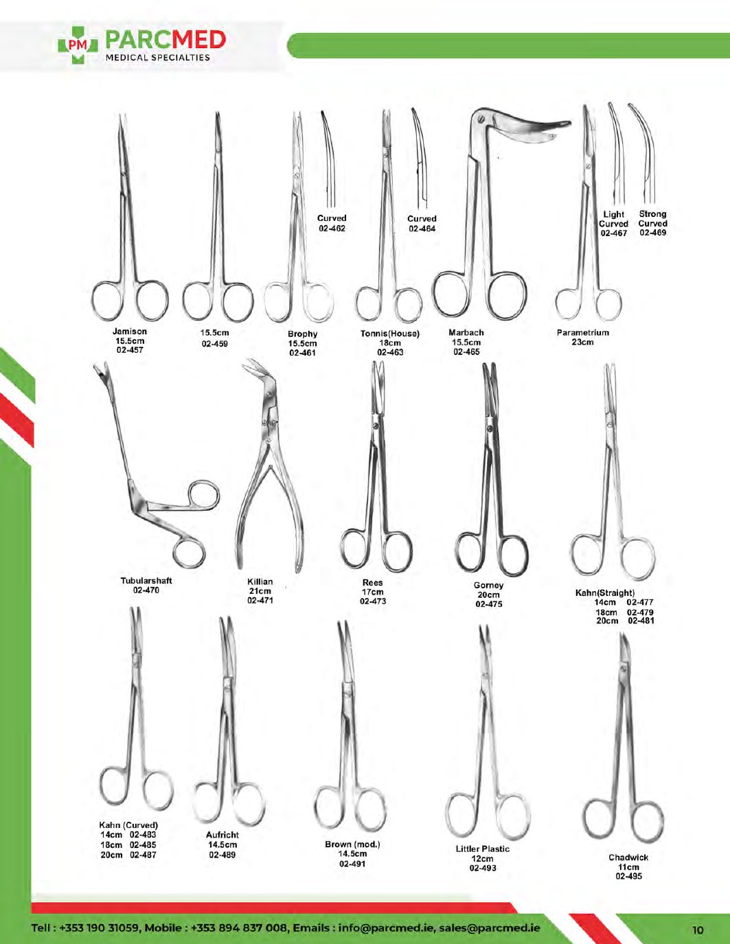 Scissors - Catalogue Page 10