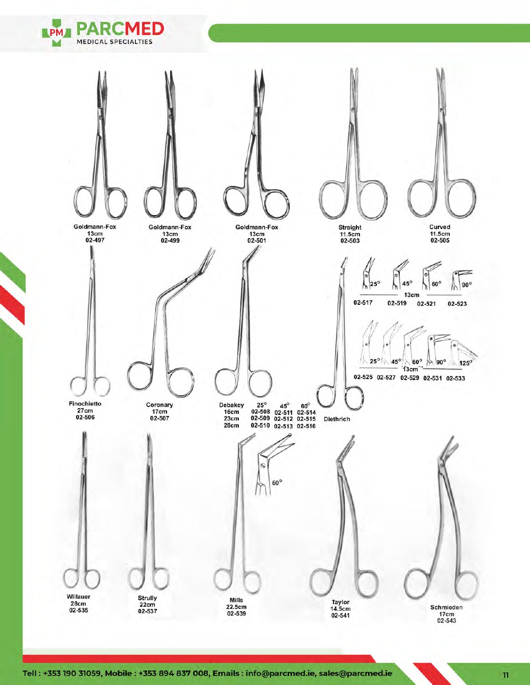 Scissors - Catalogue Page 11
