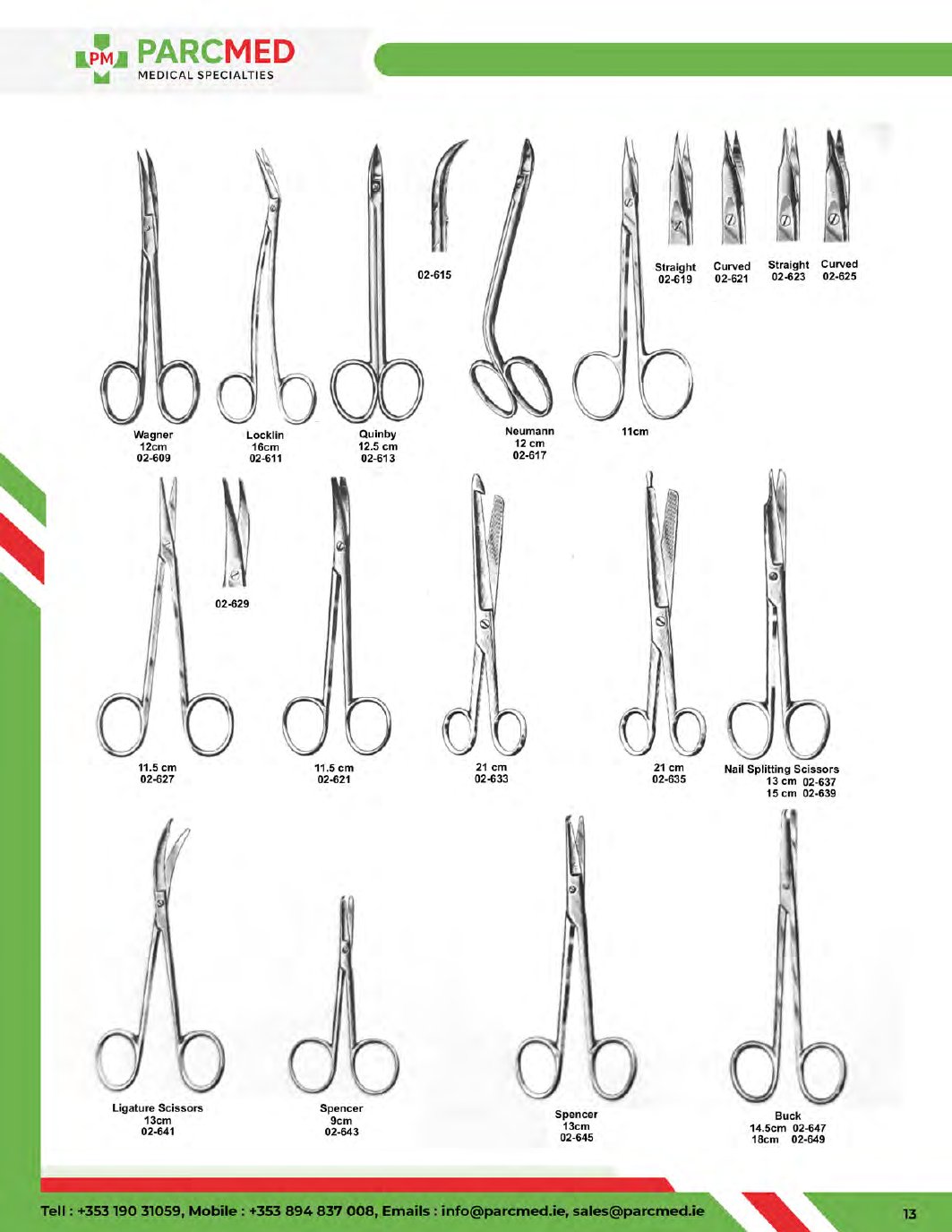 Scissors - Catalogue Page 13