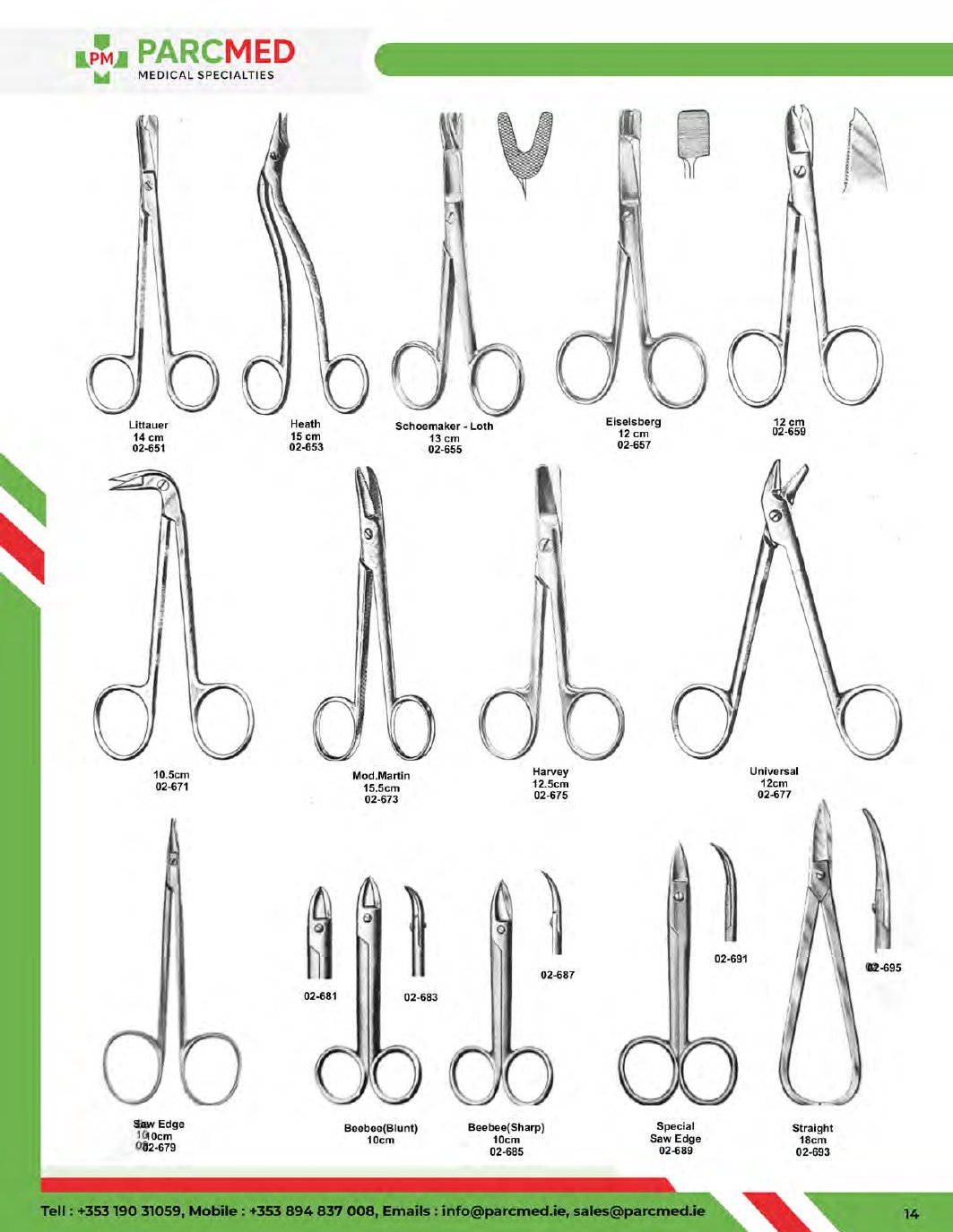Scissors - Catalogue Page 14
