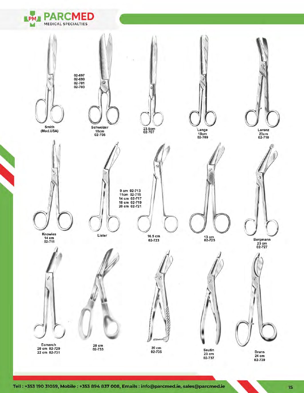 Scissors - Catalogue Page 15