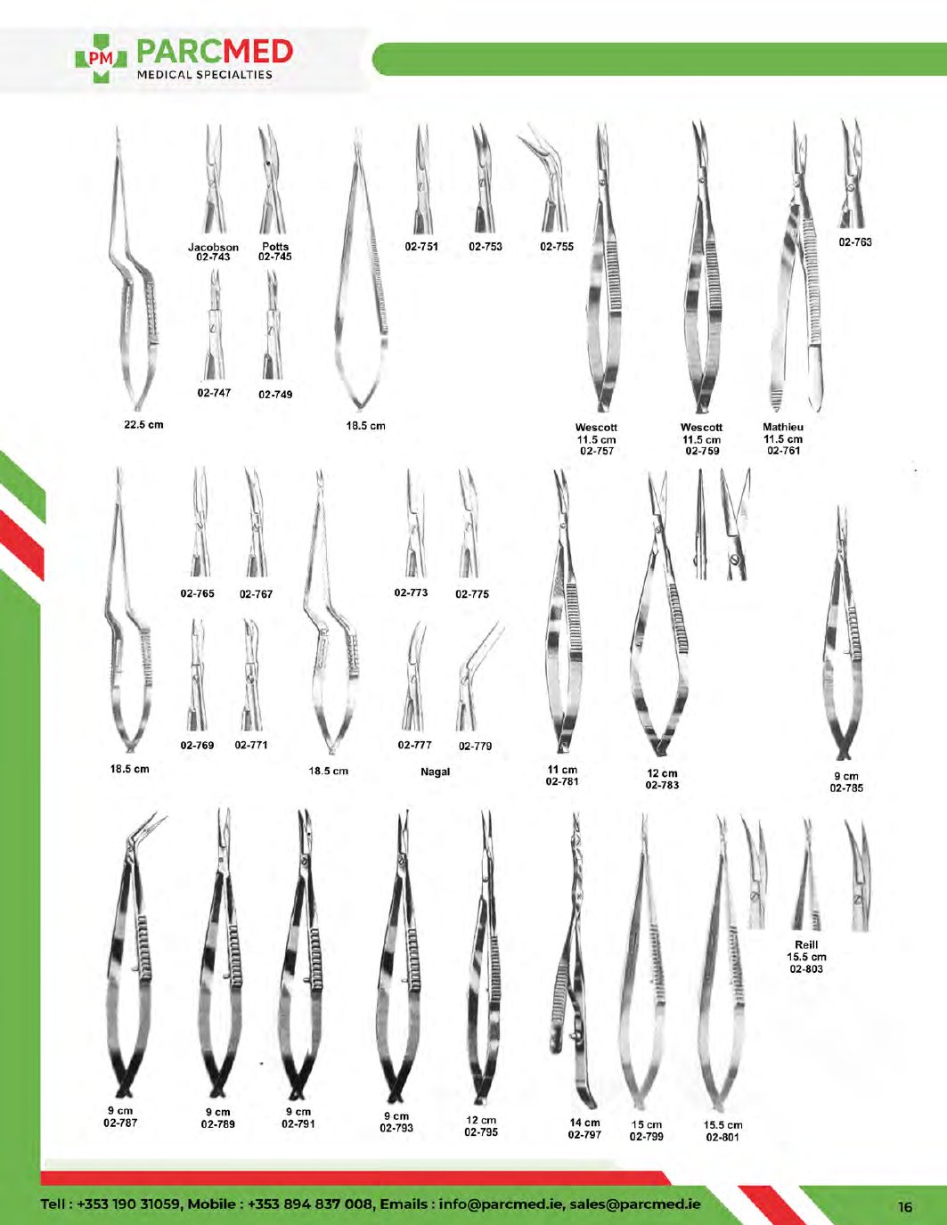 Scissors - Catalogue Page 16