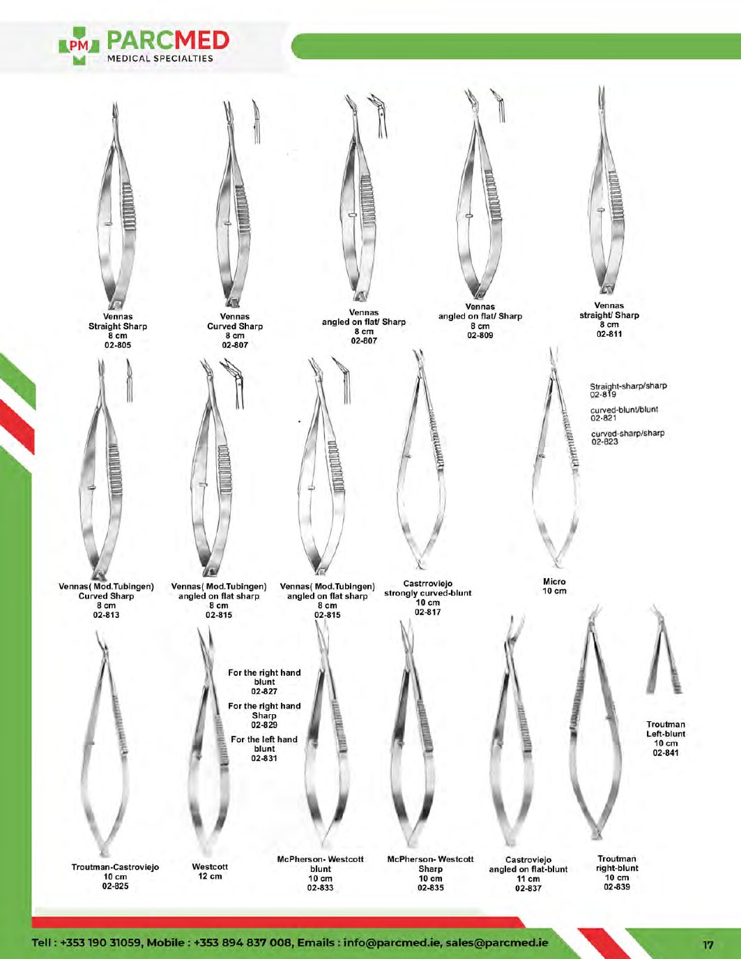Scissors - Catalogue Page 17