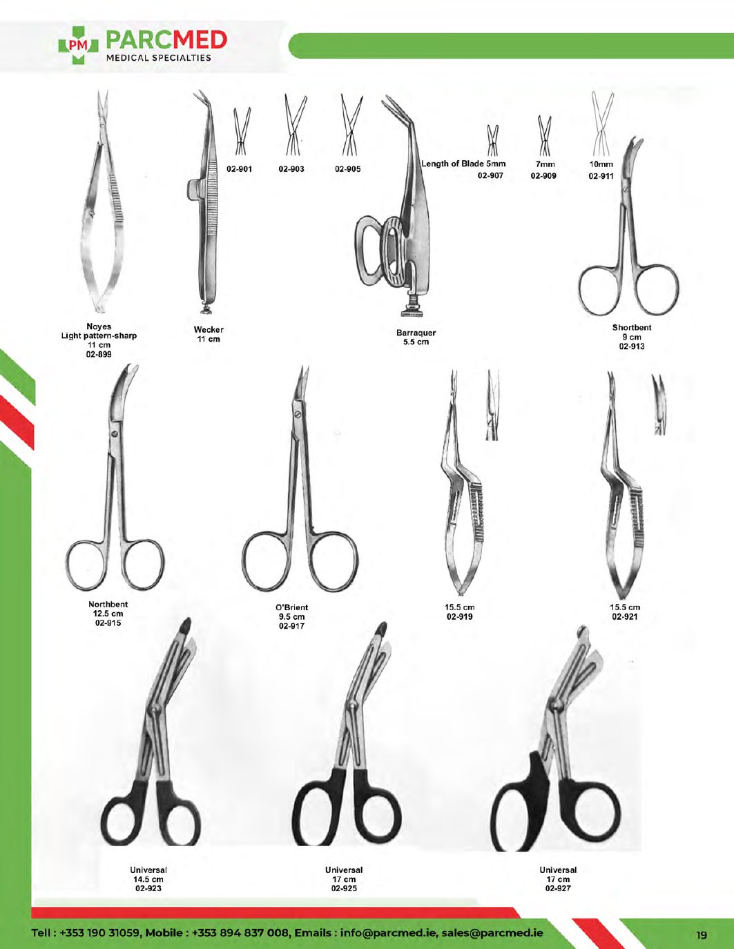Scissors - Catalogue Page 19