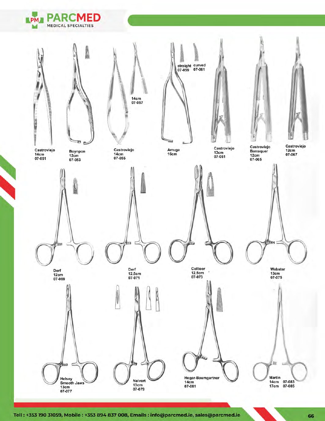 Suture Sets - Catalogue Page 66