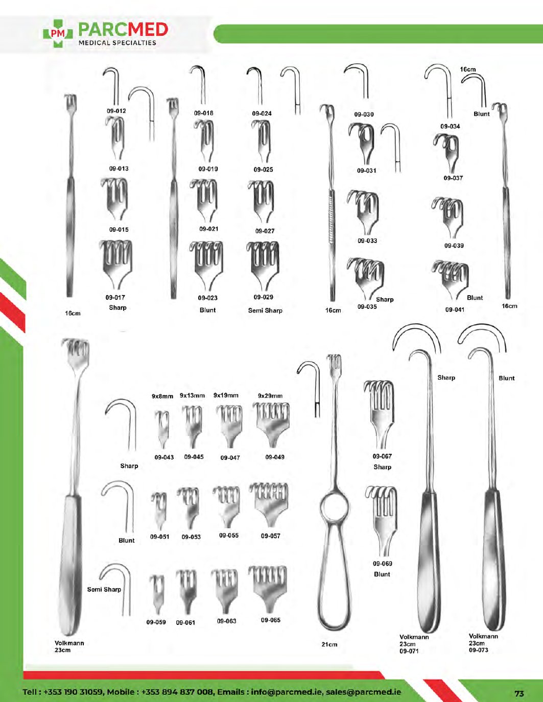 Retractors - Catalogue Page 73