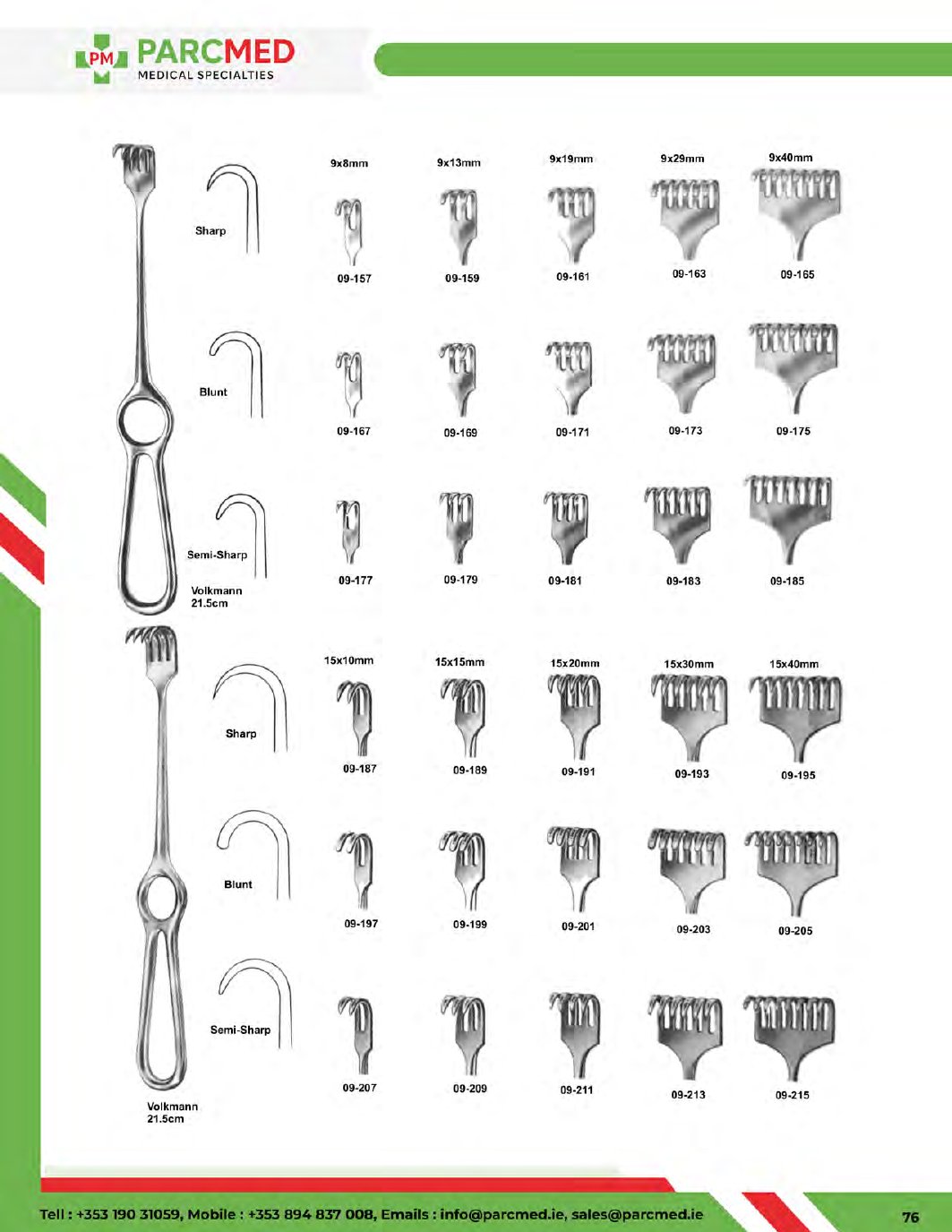 Retractors - Catalogue Page 76