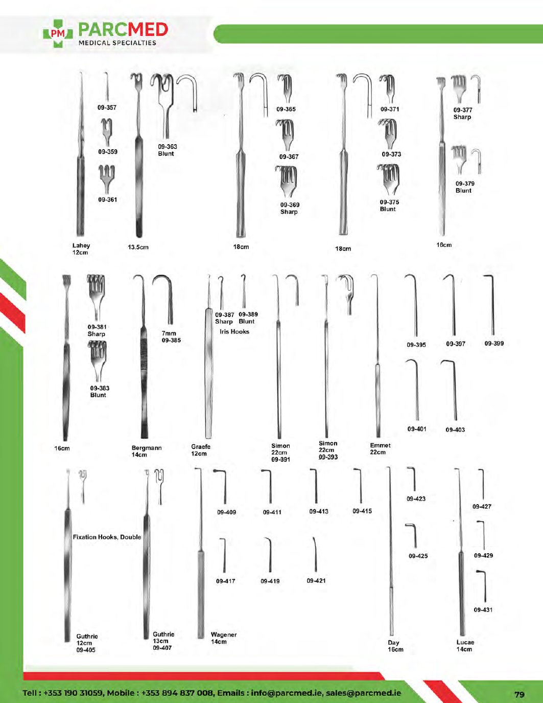 Retractors - Catalogue Page 79