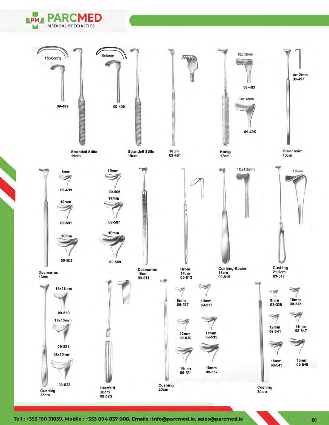 Retractors - Catalogue Page 82