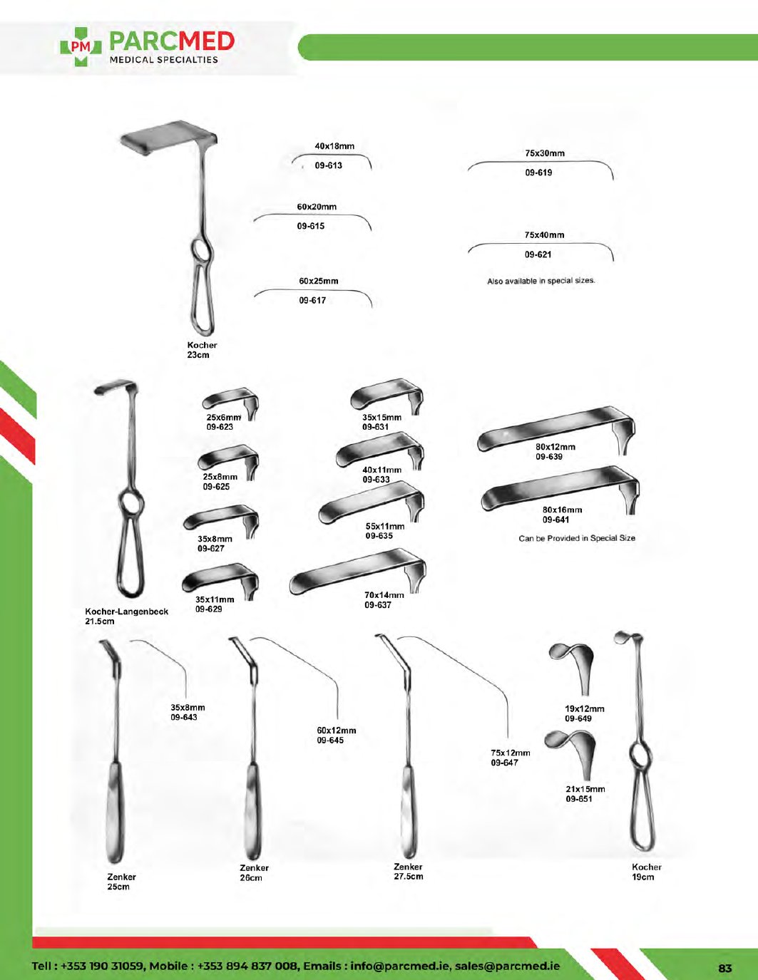 Retractors - Catalogue Page 84