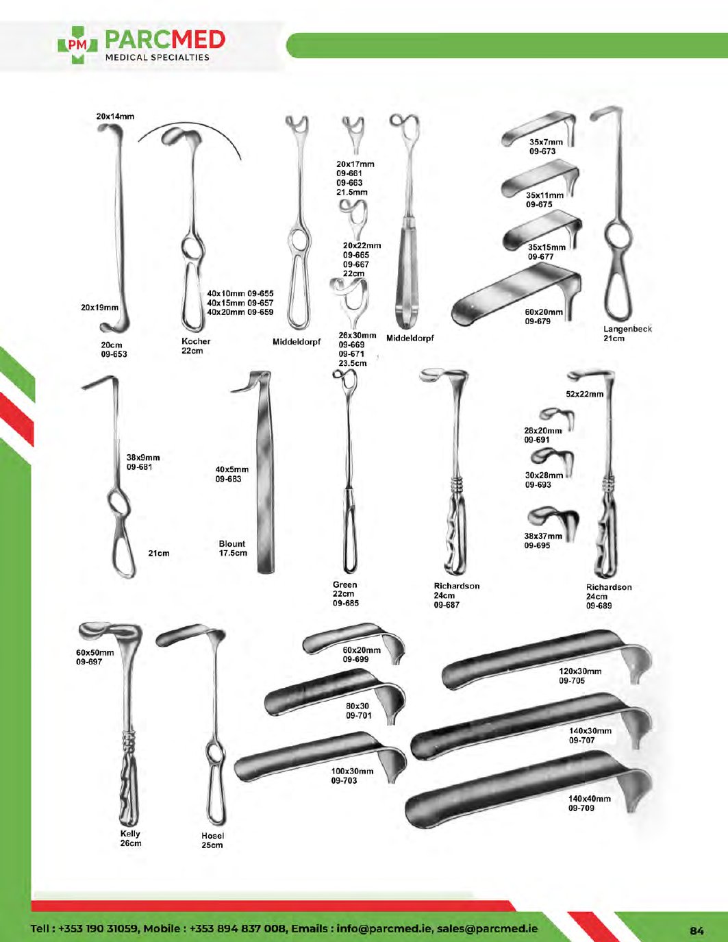 Retractors - Catalogue Page 85