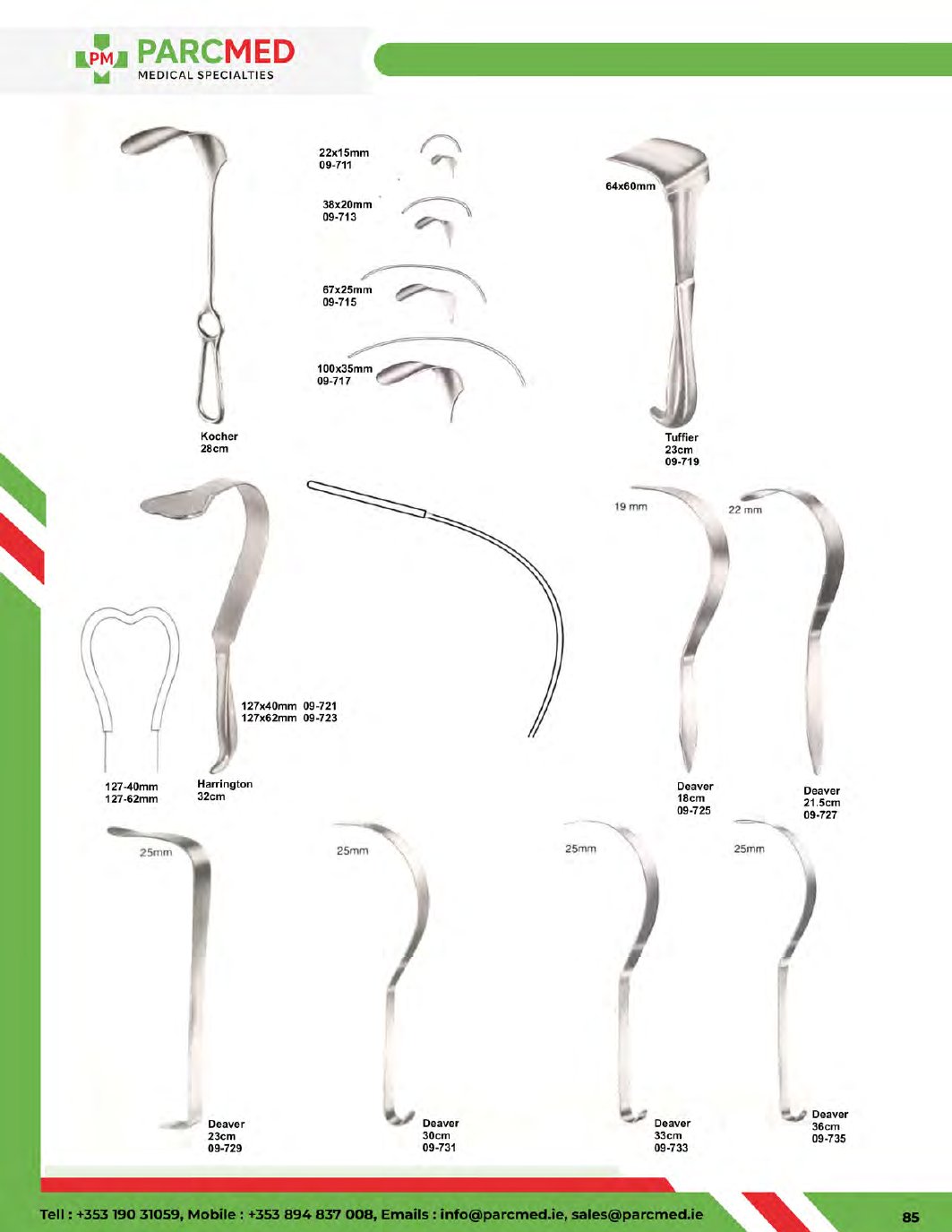 Retractors - Catalogue Page 86