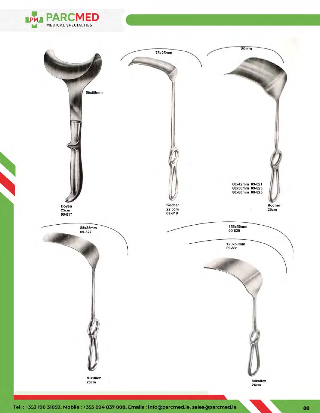 Retractors - Catalogue Page 89