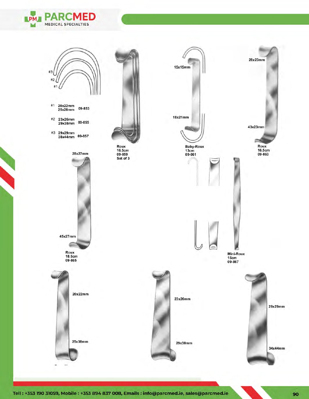 Retractors - Catalogue Page 91