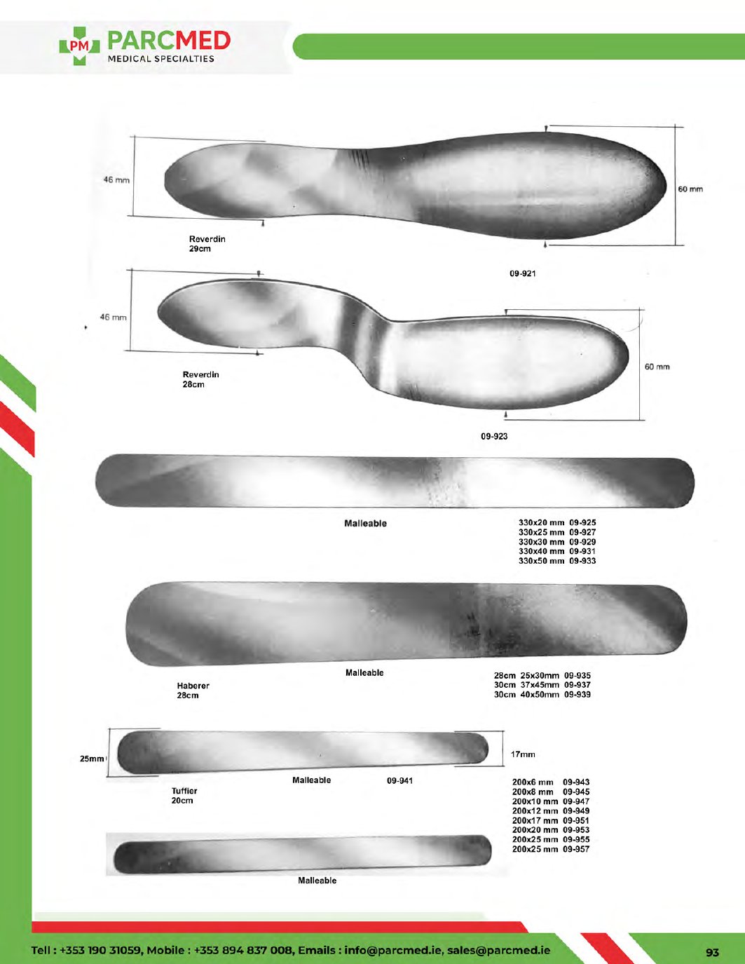 Retractors - Catalogue Page 94
