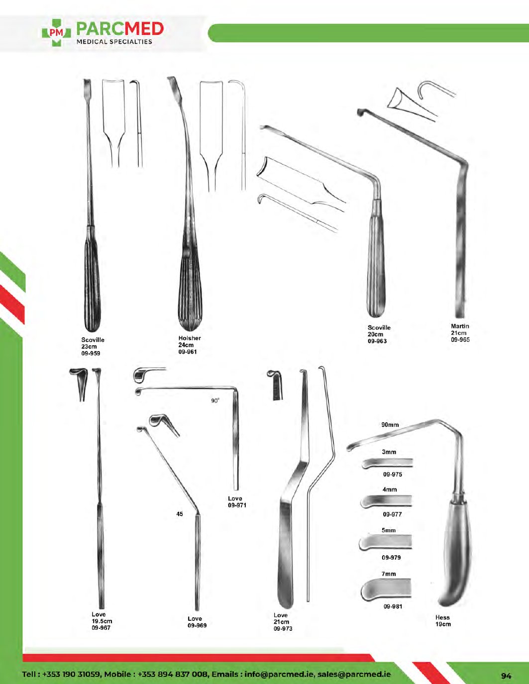 Retractors - Catalogue Page 95