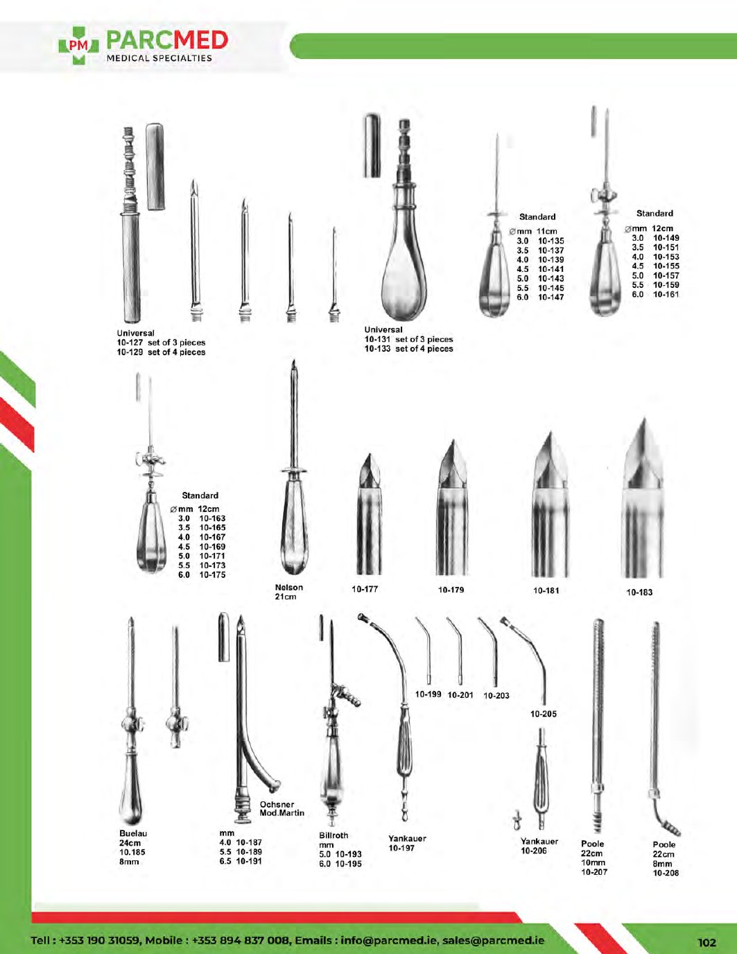 Puncture, Probes & Bulldog Clamps - Catalogue Page 103