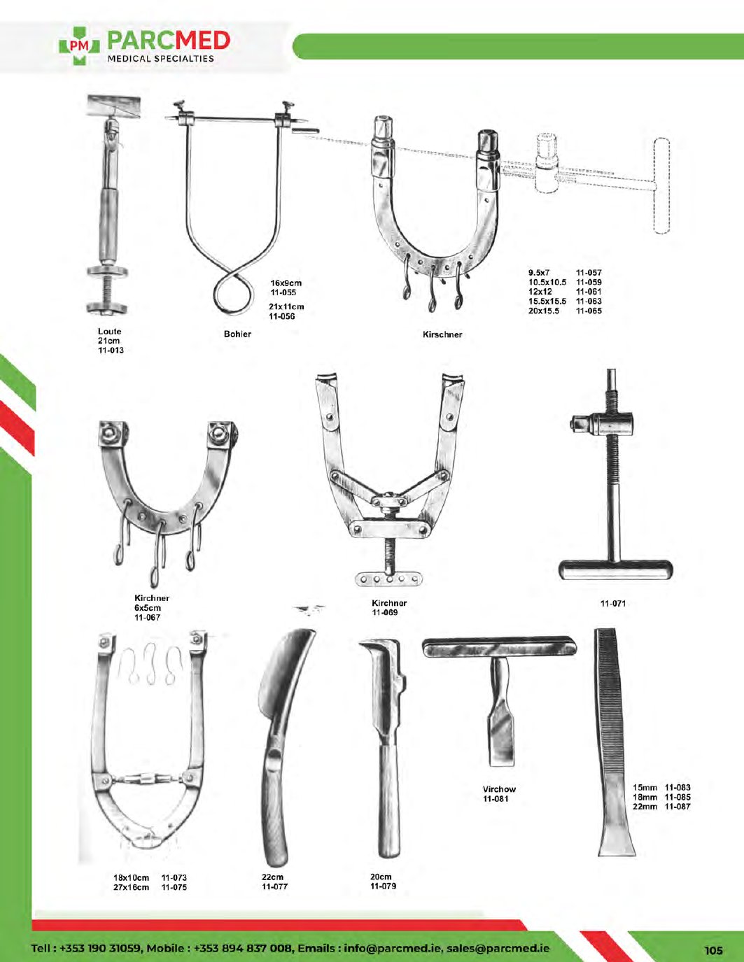 Bone Surgery - Catalogue Page 106