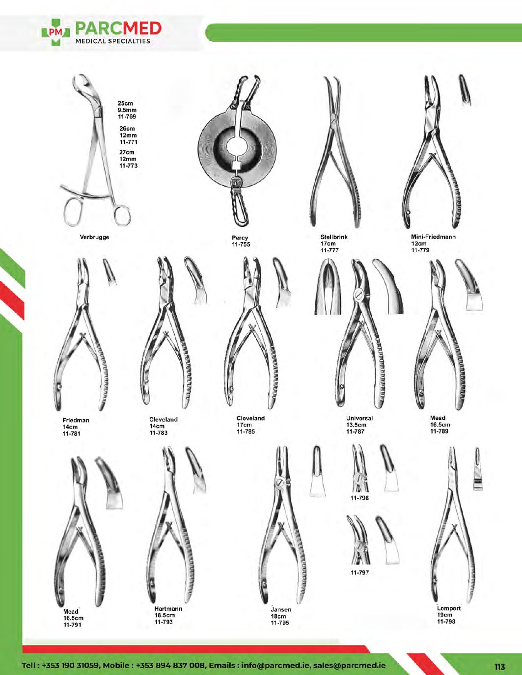 Bone Surgery - Catalogue Page 114