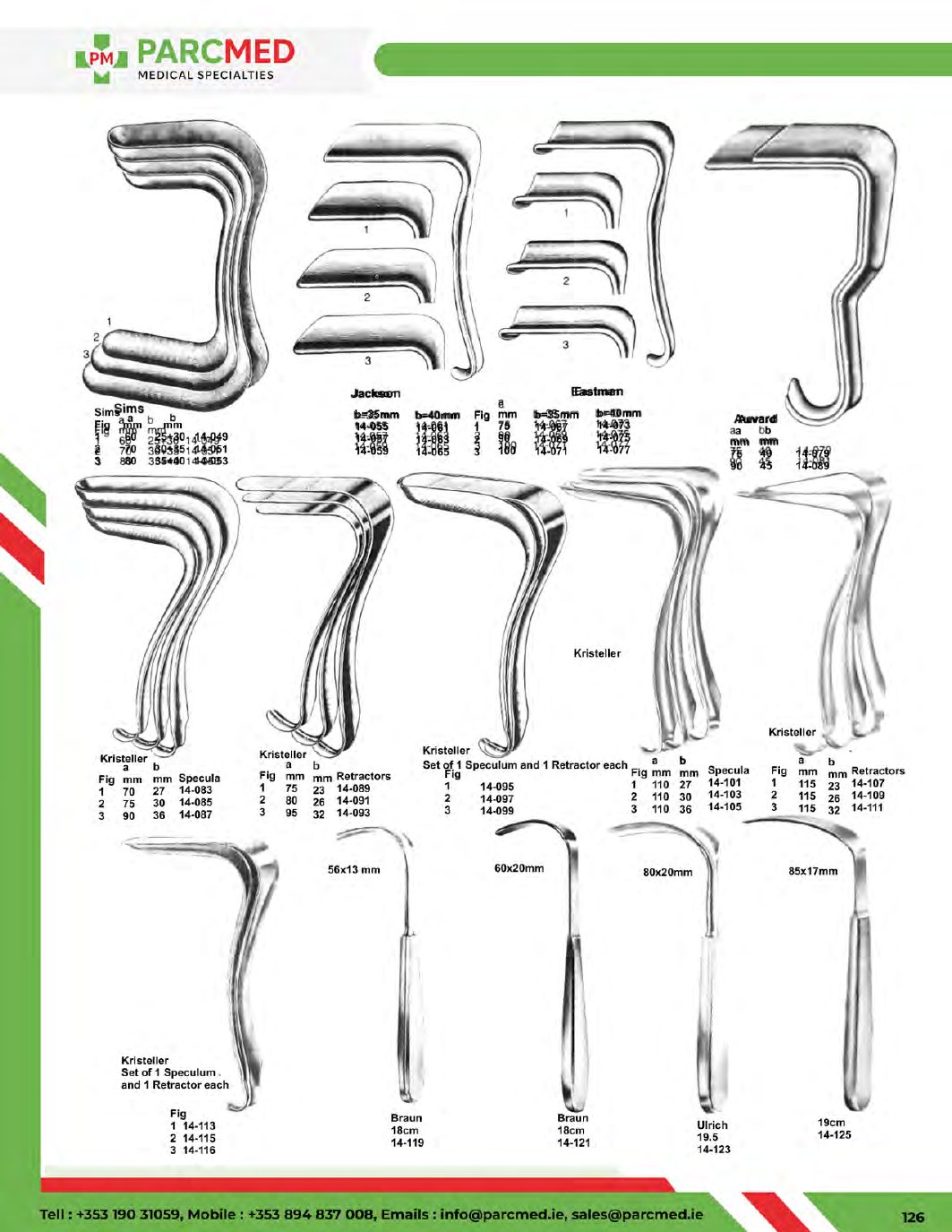 Gynecology & Obstetrics - Catalogue Page 127