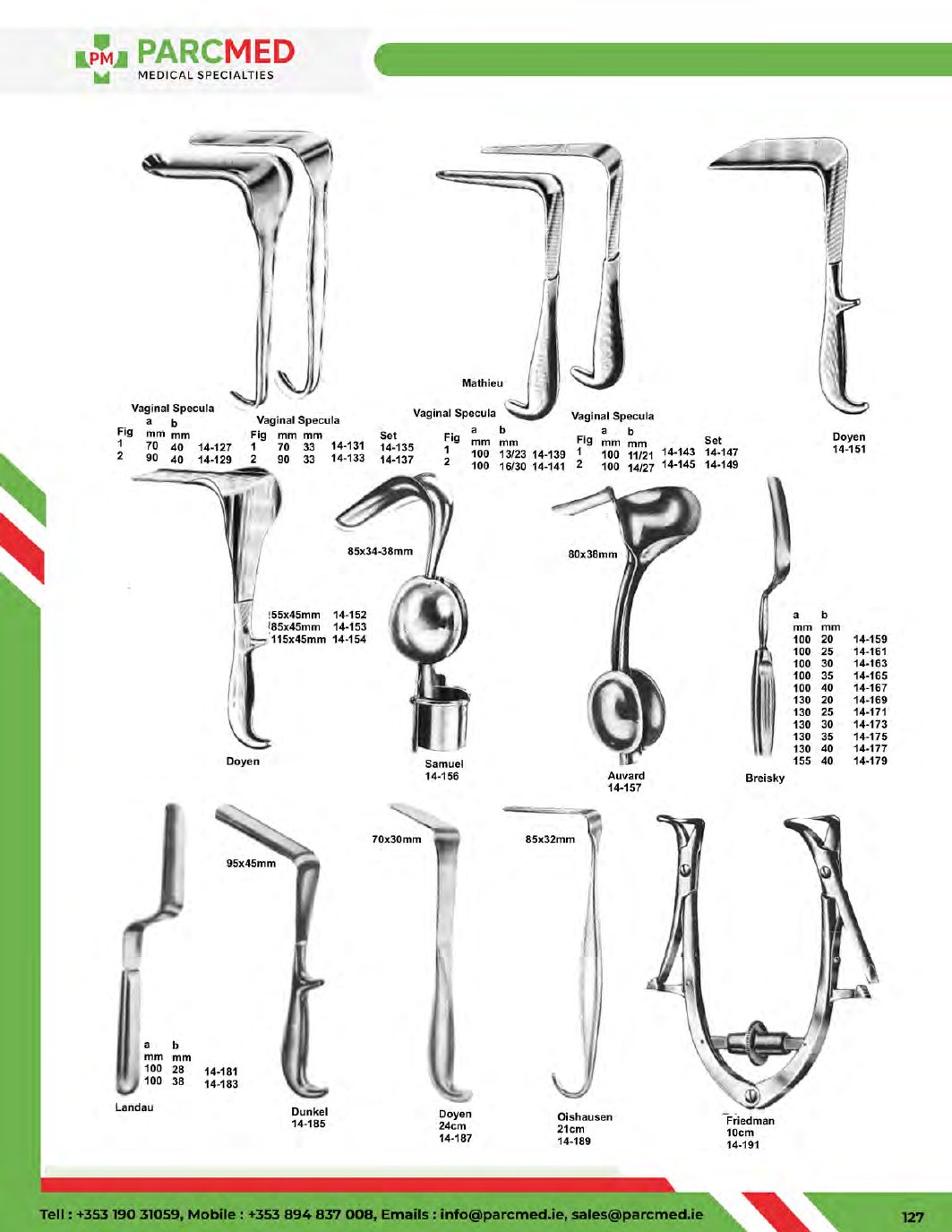 Gynecology & Obstetrics - Catalogue Page 128