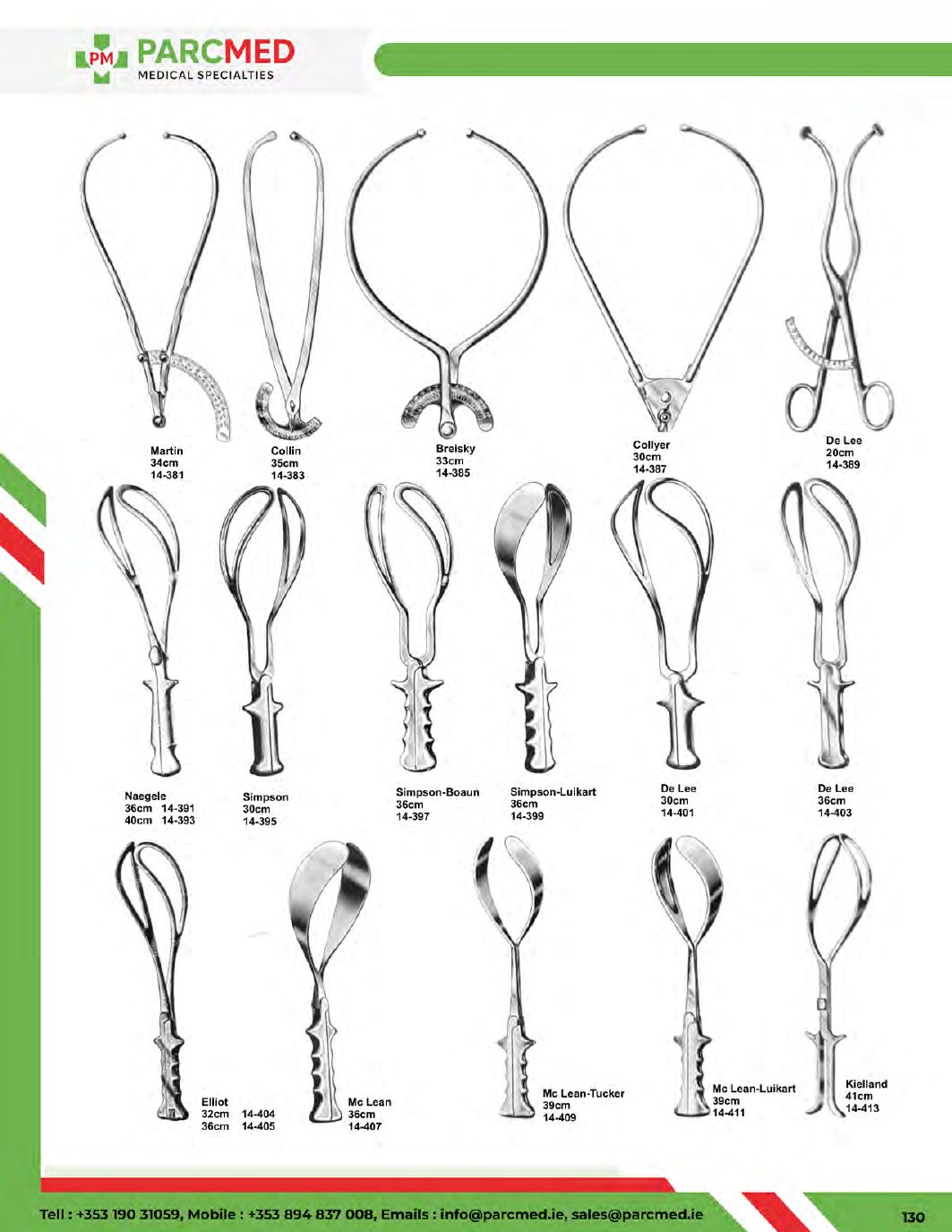 Gynecology & Obstetrics - Catalogue Page 131