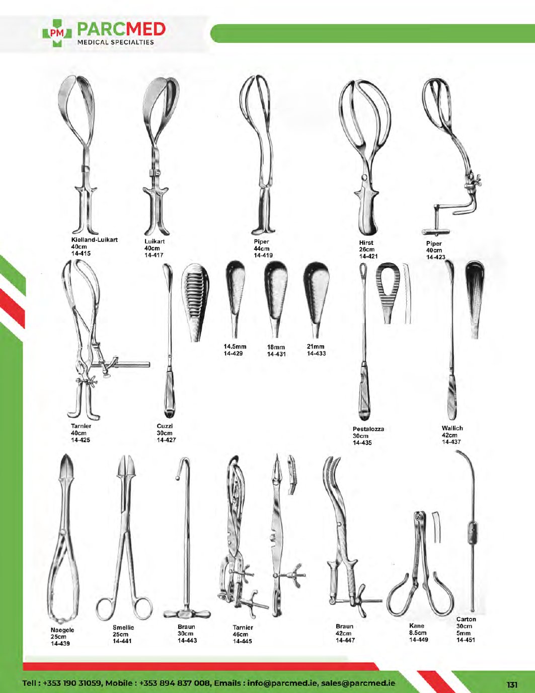 Gynecology & Obstetrics - Catalogue Page 132
