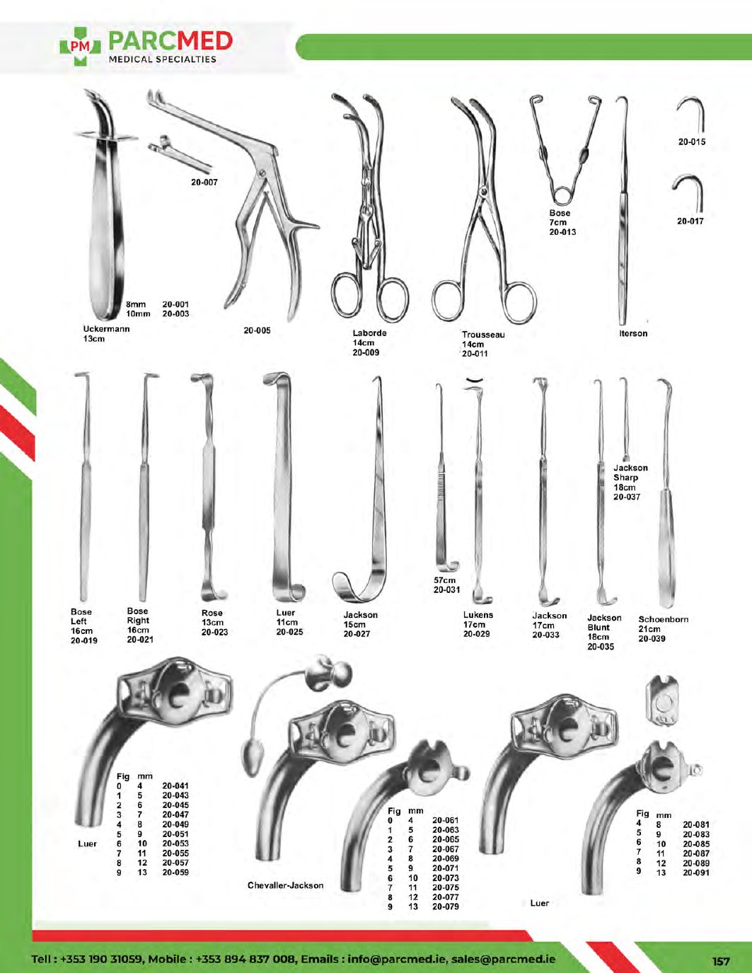 Mouth, Tongue, Tracheotomy & Dermatology - Catalogue Page 158