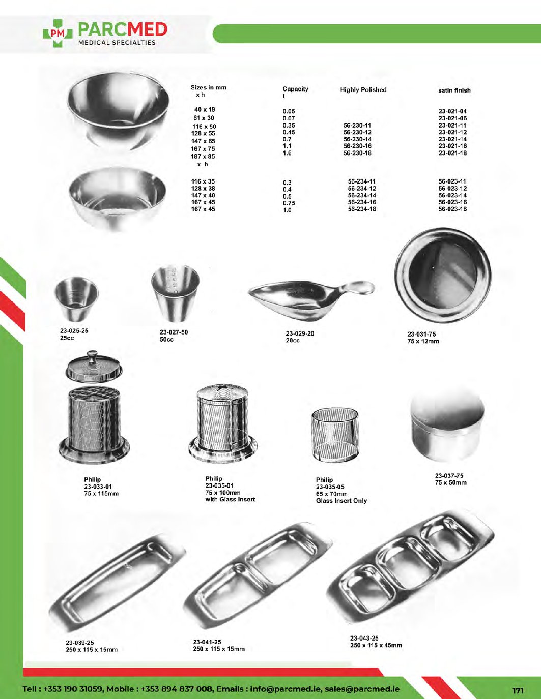 Holloware - Catalogue Page 172